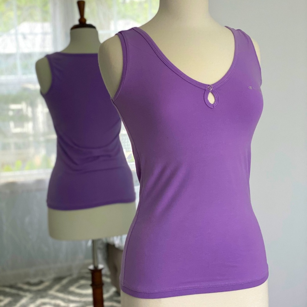 Champion Tee In Lilac Color